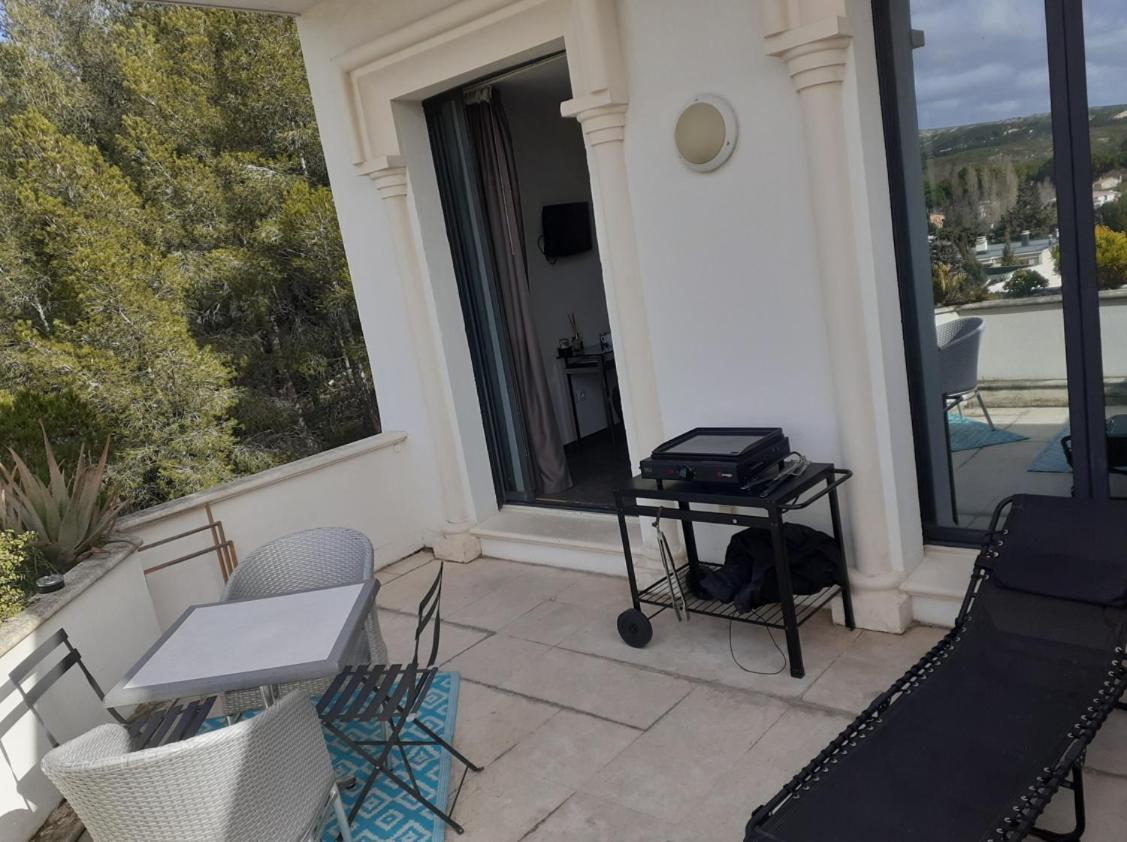 Grand Studio Terrasse De Standing, Pleine Vue Village Et Mer Carry-le-Rouet Ngoại thất bức ảnh