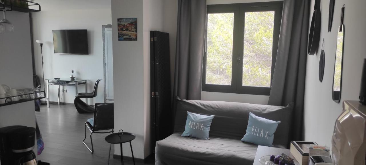 Grand Studio Terrasse De Standing, Pleine Vue Village Et Mer Carry-le-Rouet Ngoại thất bức ảnh